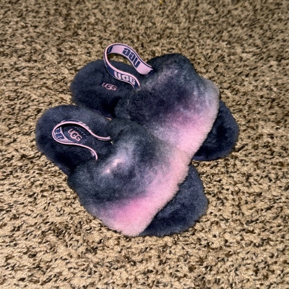 UGG girls fluff slides - Picture 2 of 4